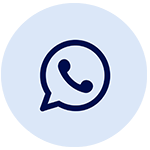 WhatsApp chat contact icon for textile wholesale inquiry